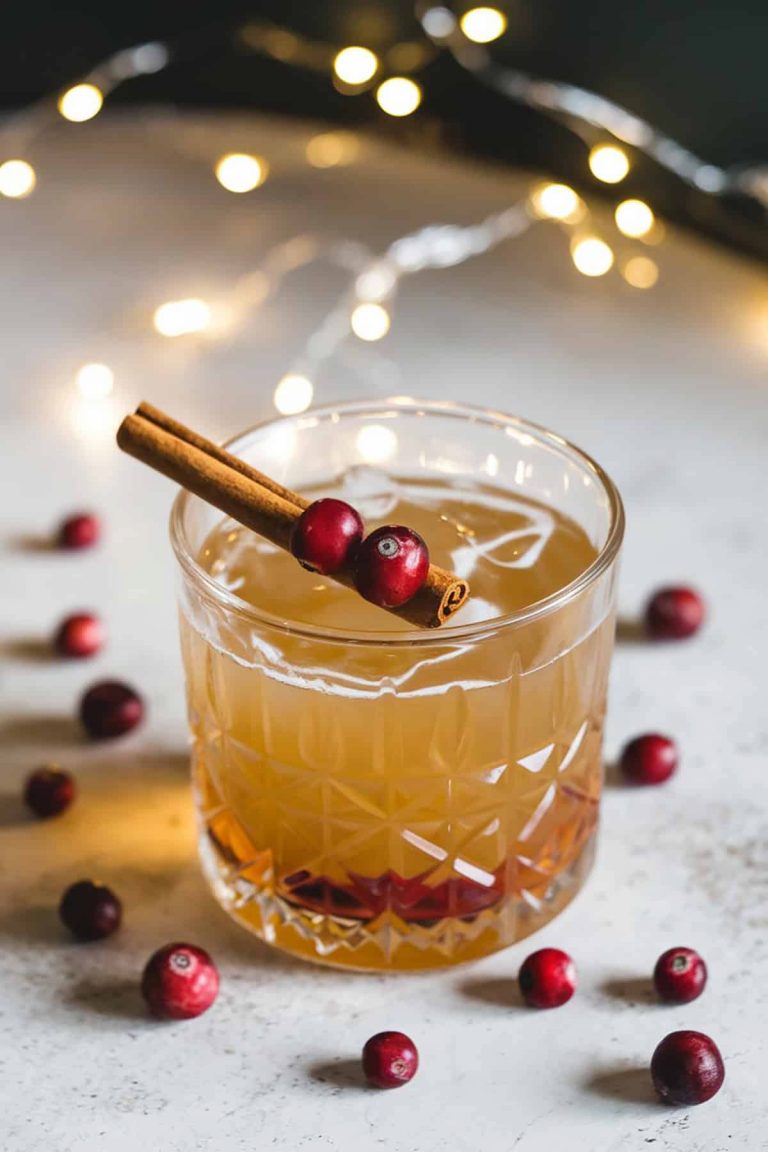 Apple Cider Bourbon Fizz HowdyKitchen