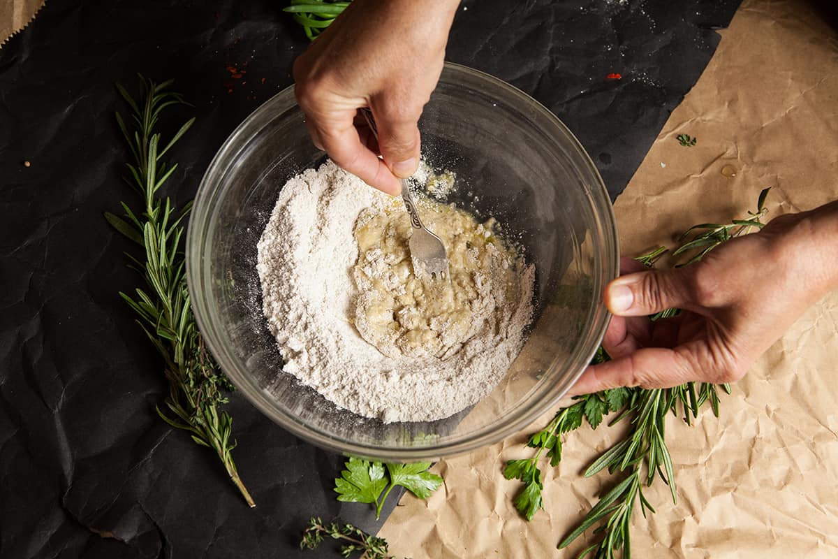 Glass Dough Mixing Bowl