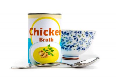 Chicken broth can size