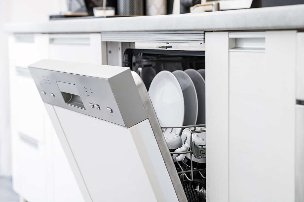How To Secure A Dishwasher To The Cabinet