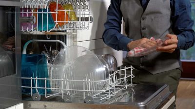 Dishwasher leaving soap residue