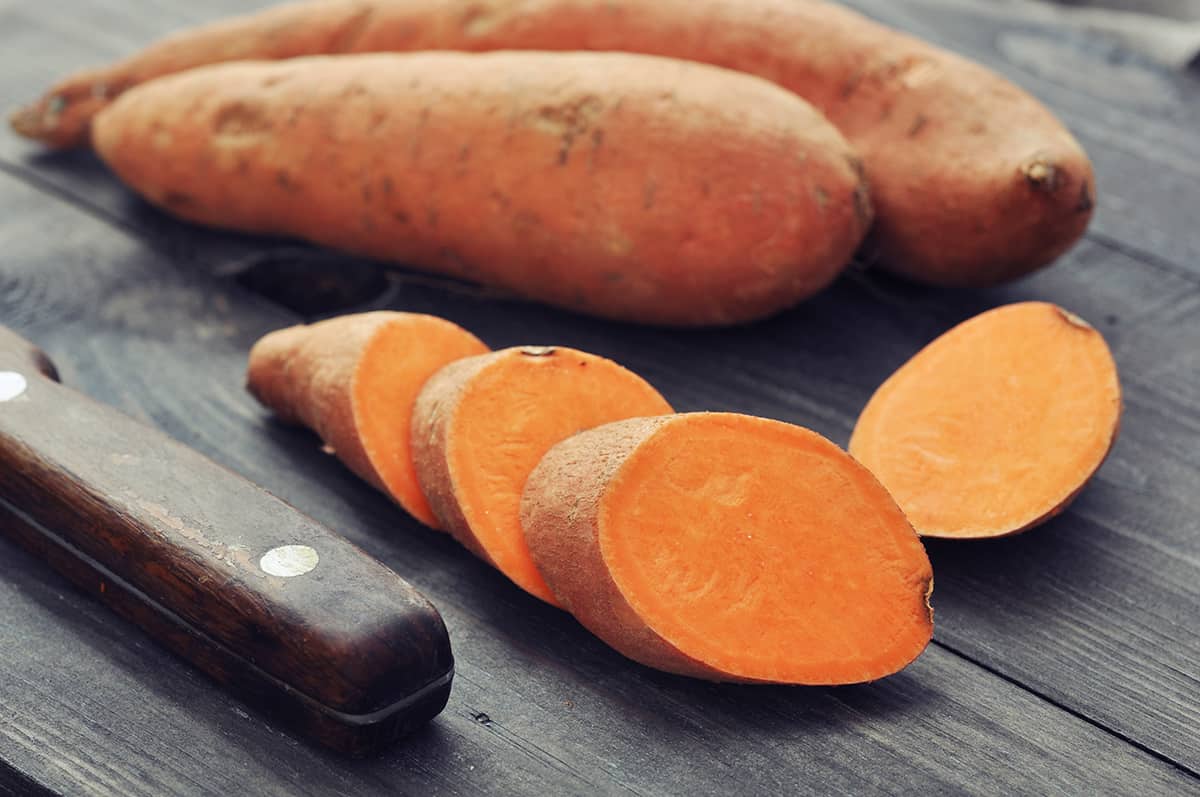 How to Chop Sweet Potatoes in a Food Processor