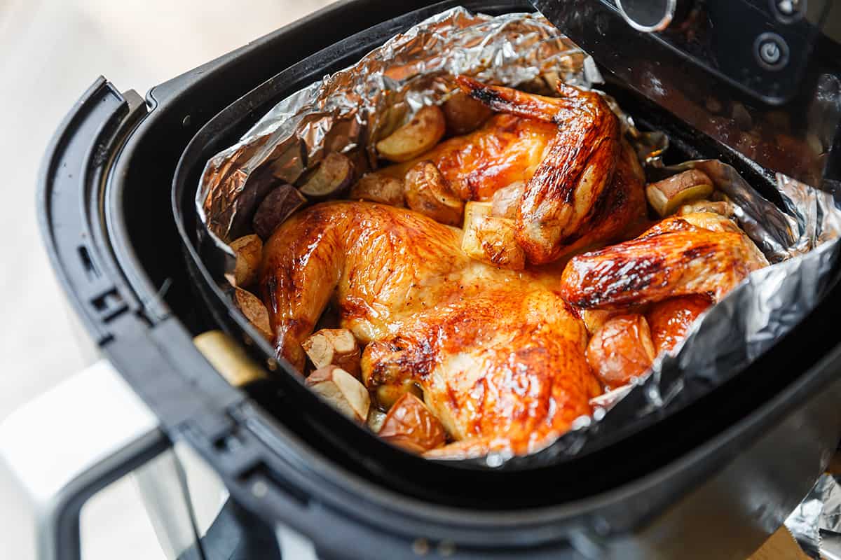 What Air Fryer Size Will Cook a Whole Chicken