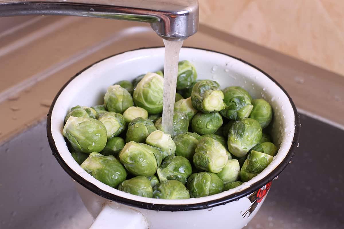 How long to blanch brussel sprouts