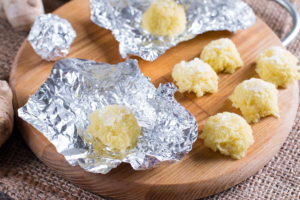 How to Freeze Grated Ginger