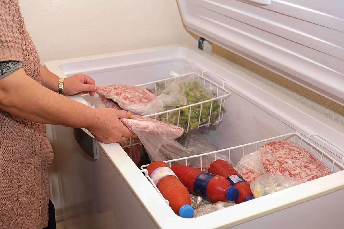 How to get rid of smell in chest freezer
