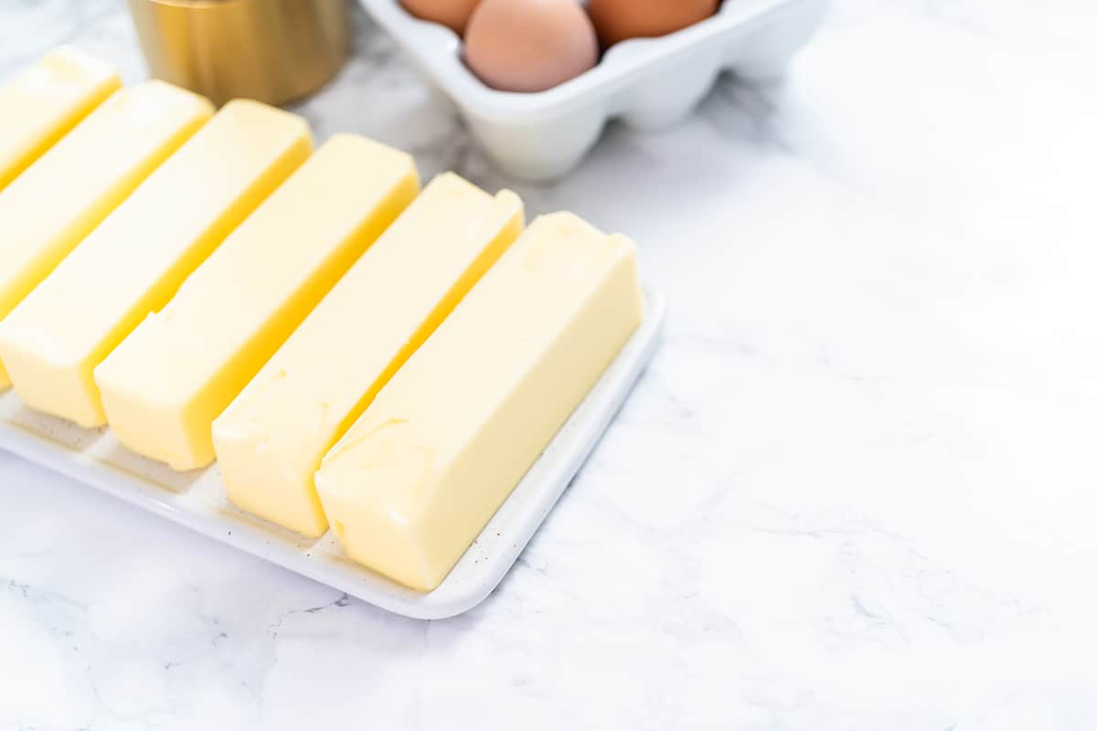 Use room temperature butter