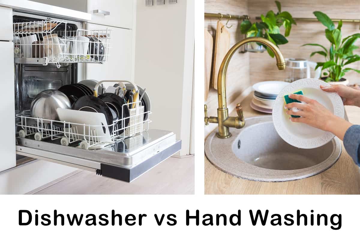 Dishwasher vs Hand Washing