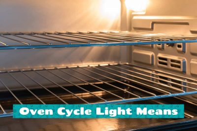 Oven Cycle Light Means