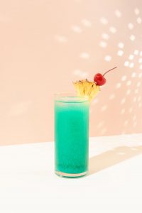 Blue Hawaiian Mocktail