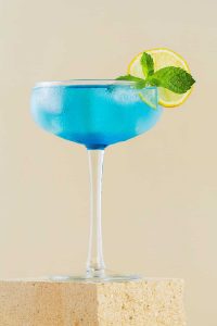 Blue Lagoon Mocktail