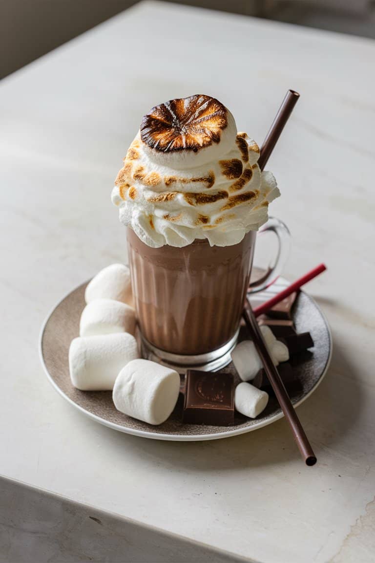 Boozy S’mores Milkshake