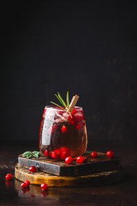 Cranberry Rosemary Mocktail