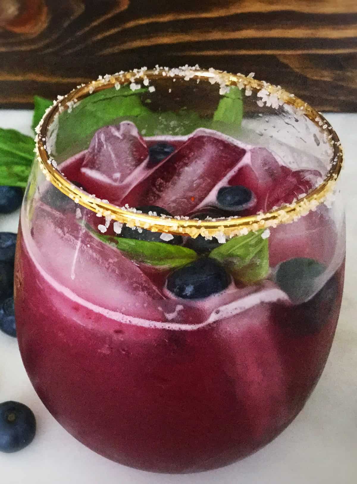 Fresh Blueberry Margarita