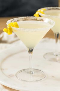 Lemon drop martini