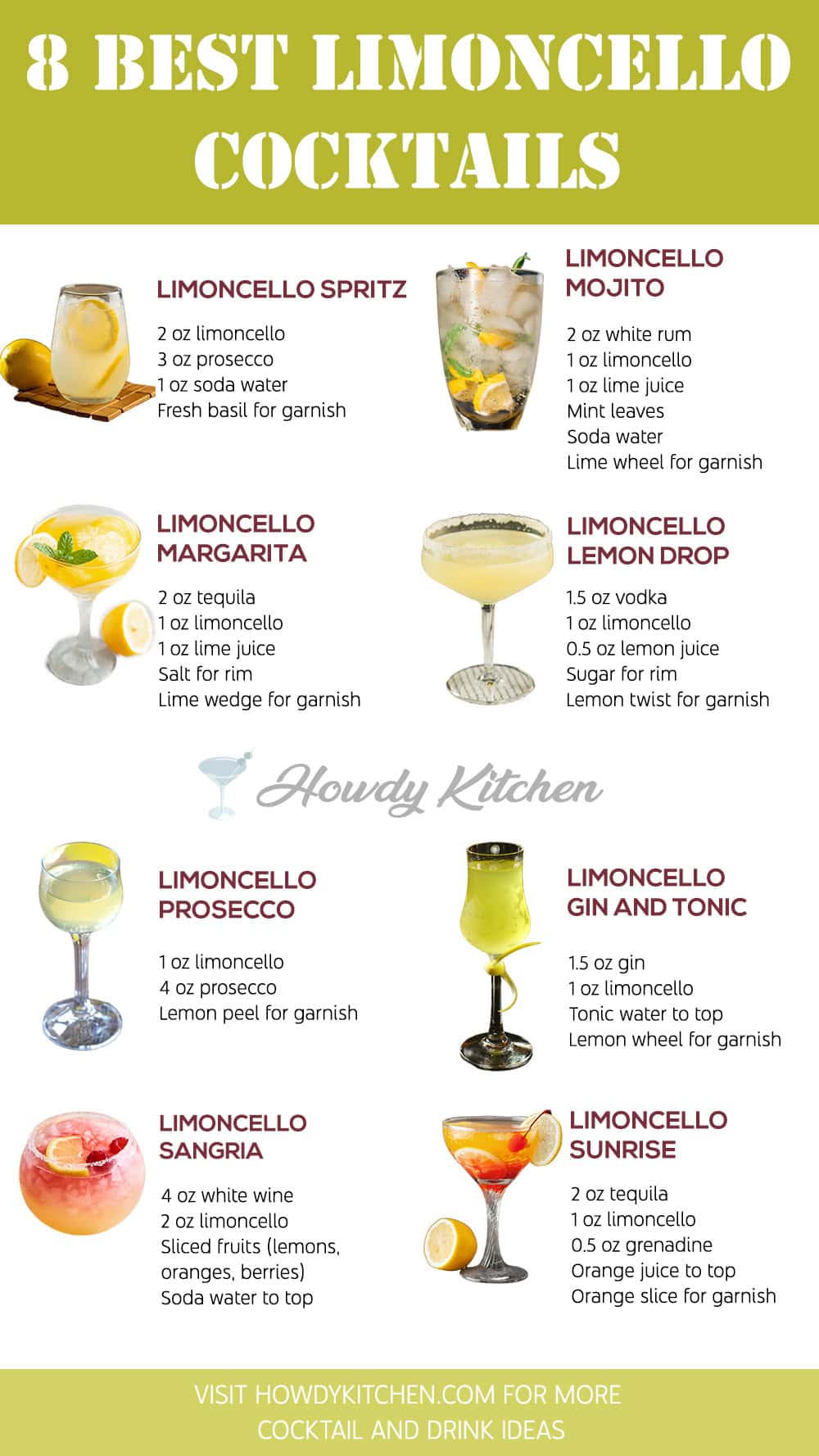 Limoncello Cocktails