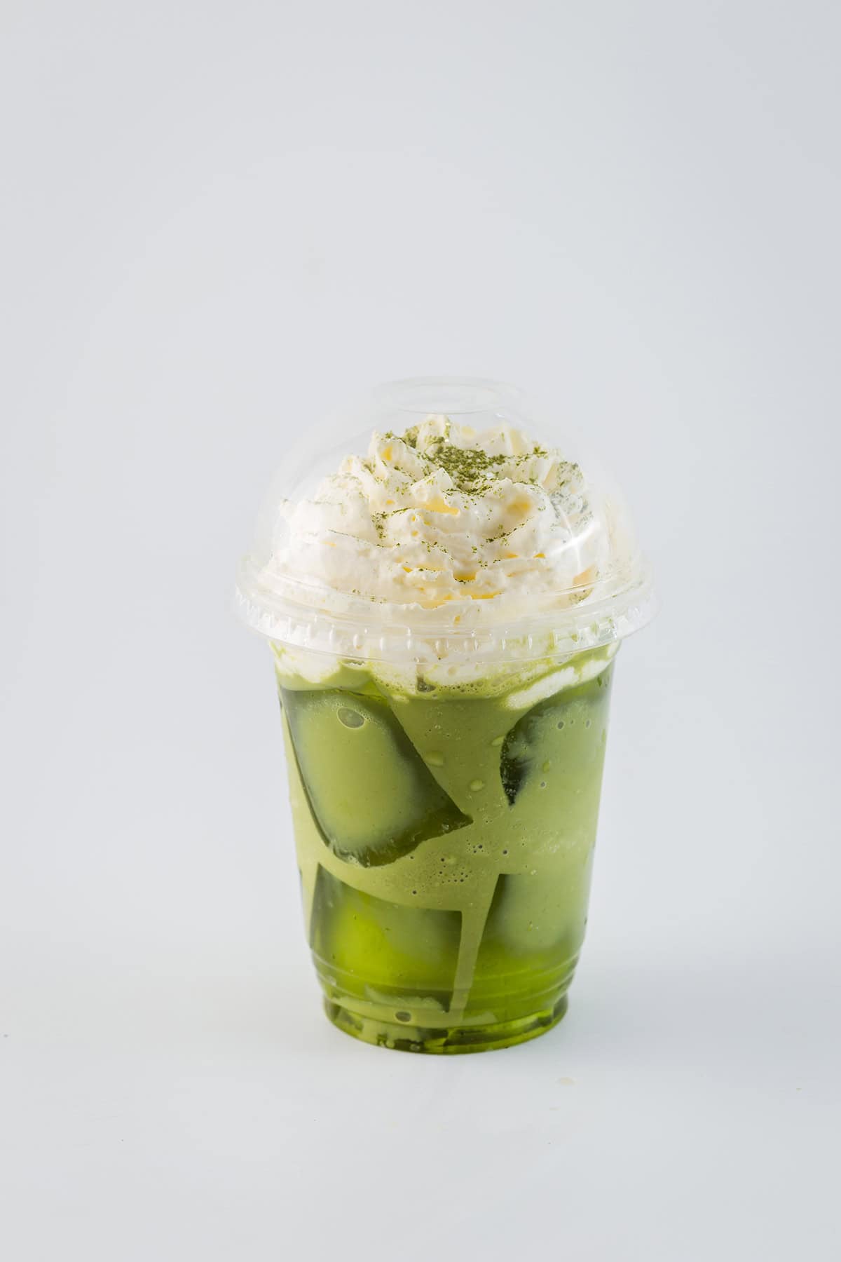 Matcha Green Tea Jelly Latte