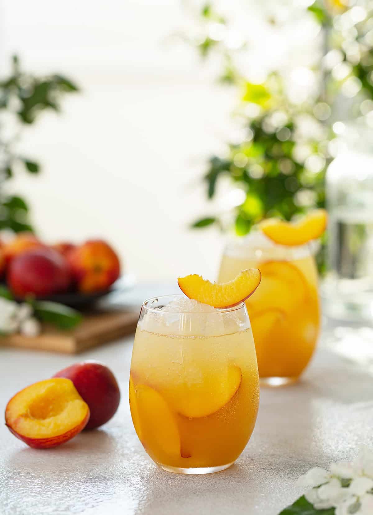 Peach Vodka Iced Tea