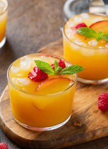 Peach Vodka Sangria