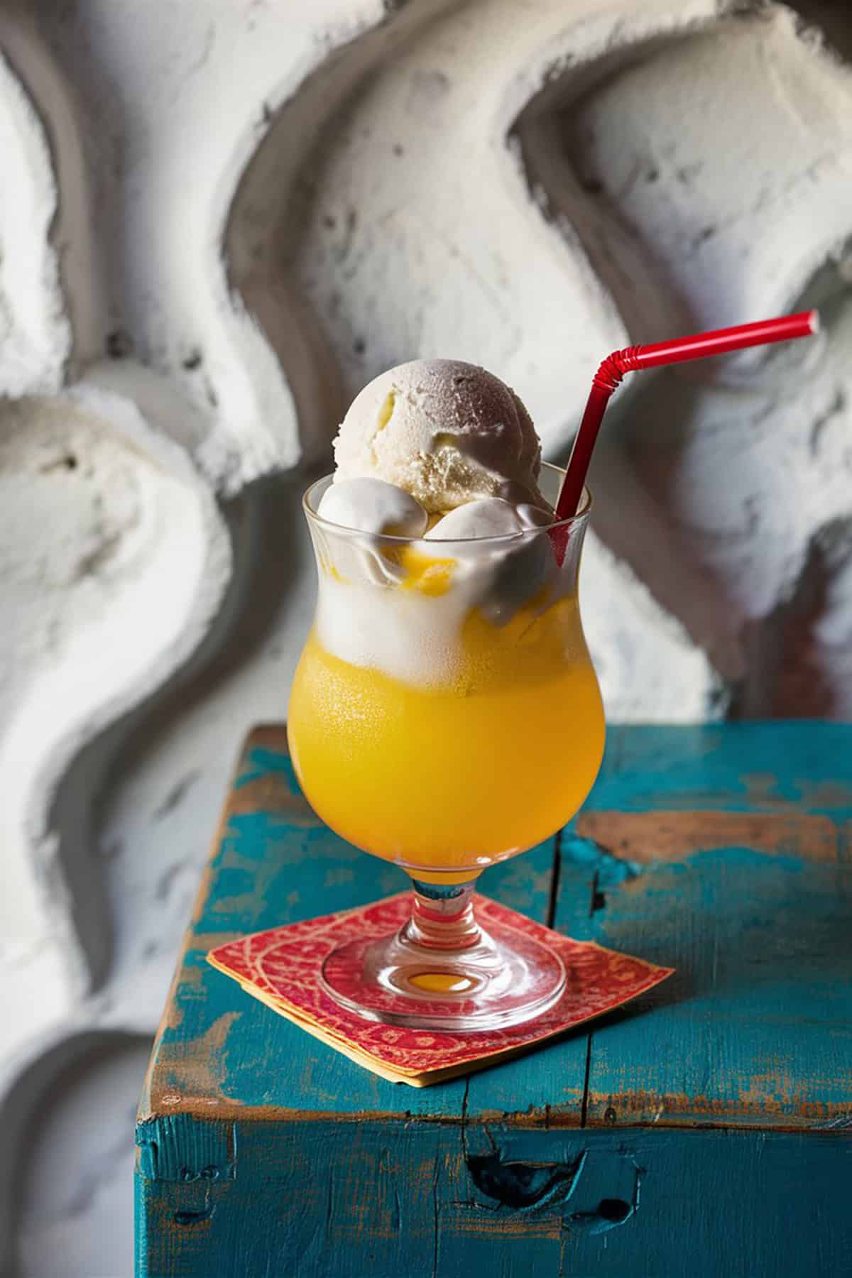 Piña Colada Float