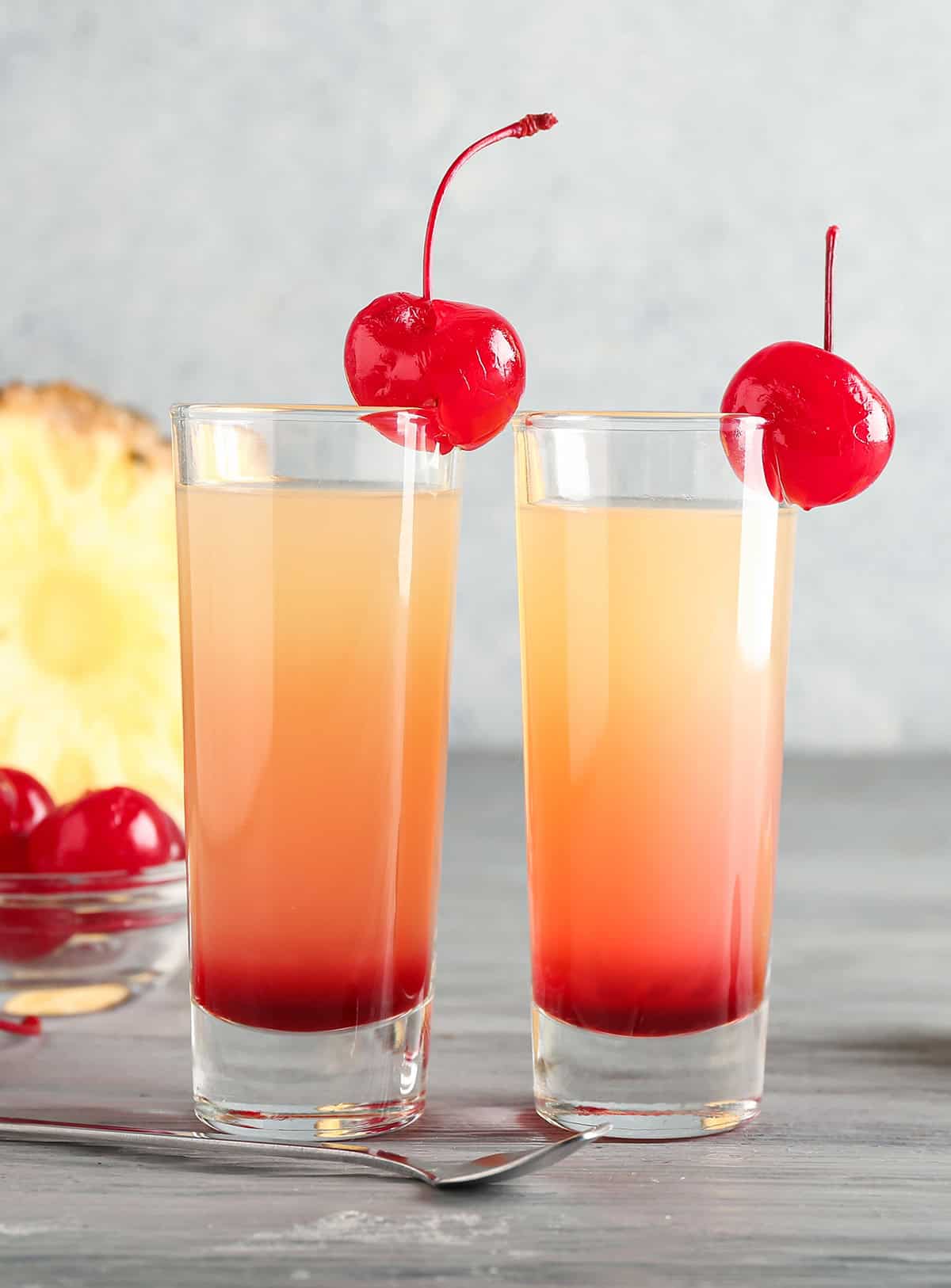 Pineapple Upside Down Cake Shot