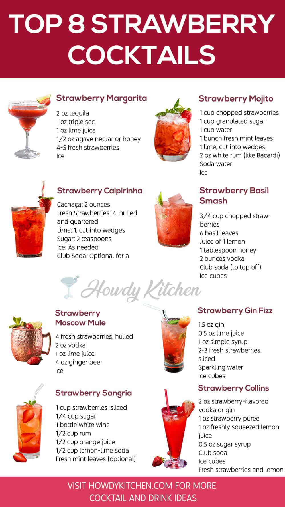 Strawberry Cocktails