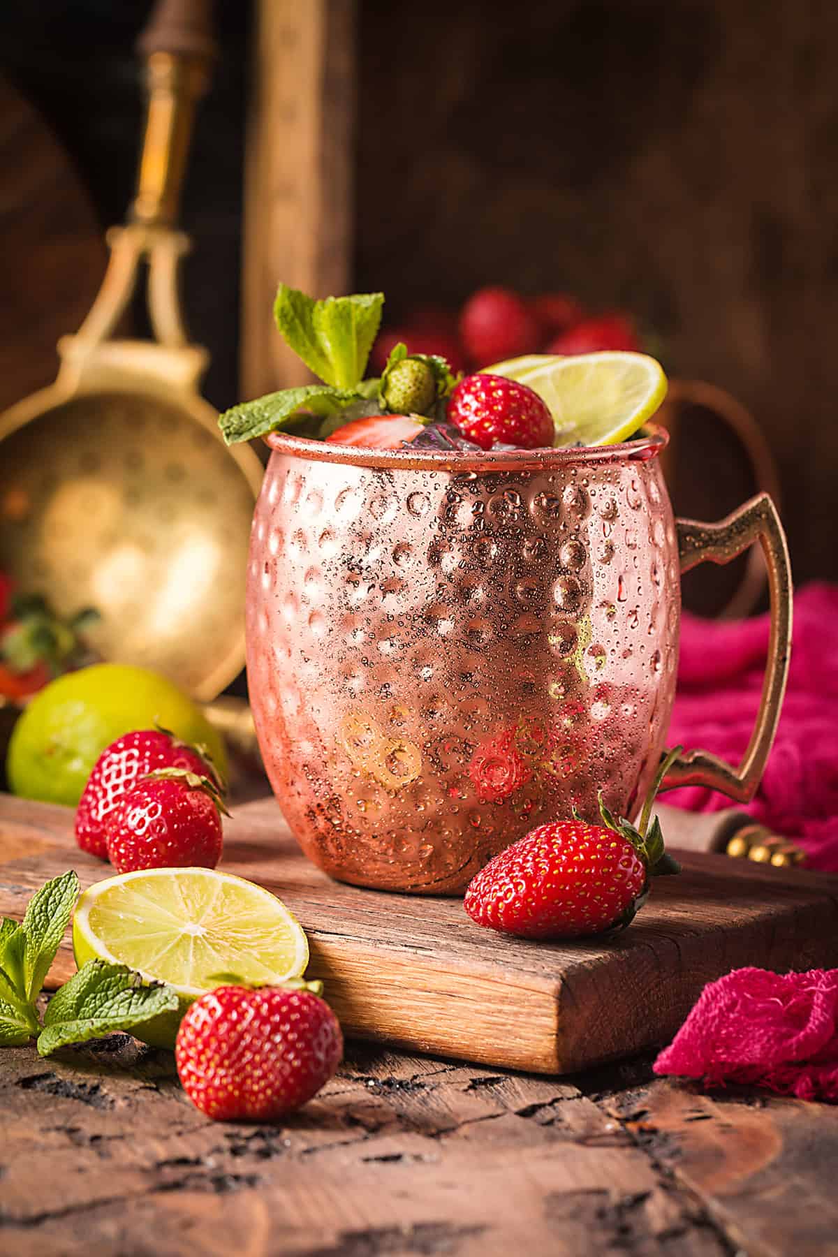 Strawberry Moscow Mule