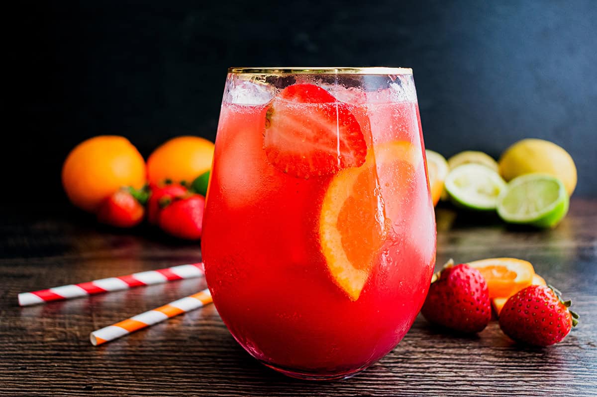 Strawberry Rum Punch