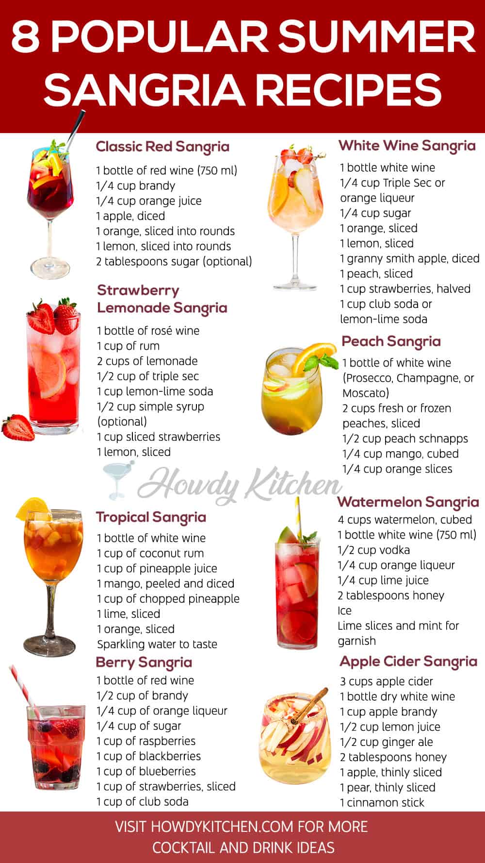 Summer Sangria Recipes