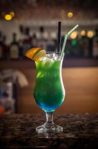 Virgin Blue Curacao Mocktail