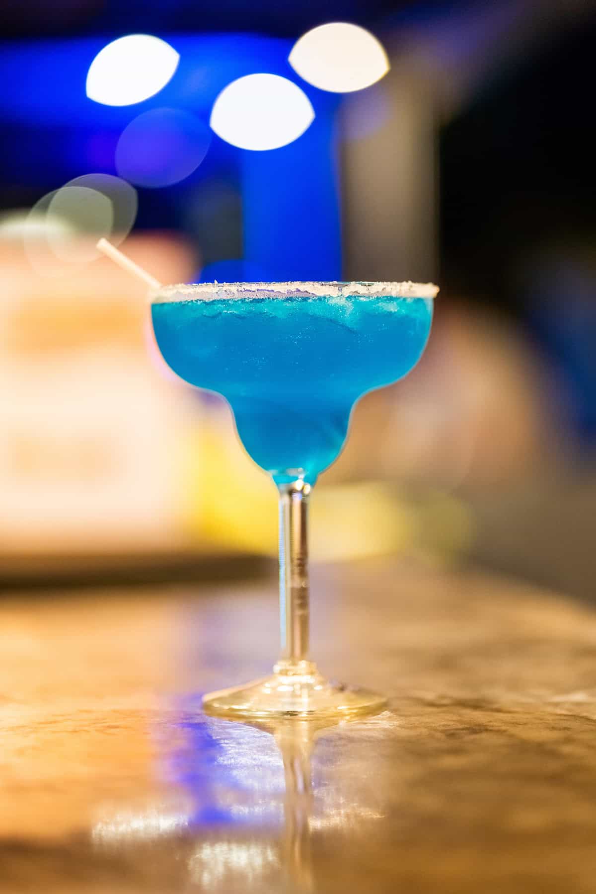 Virgin Blue Margarita Mocktail