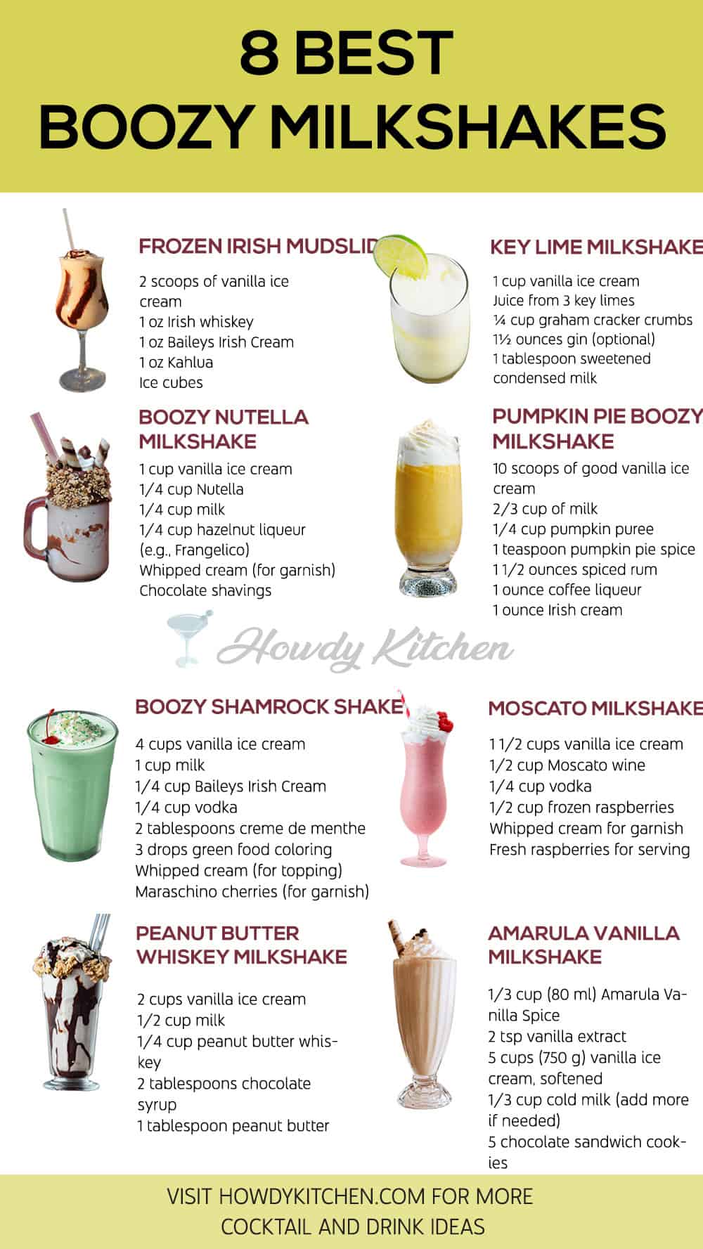 boozy milkshake