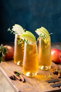 Apple Cider Mimosas