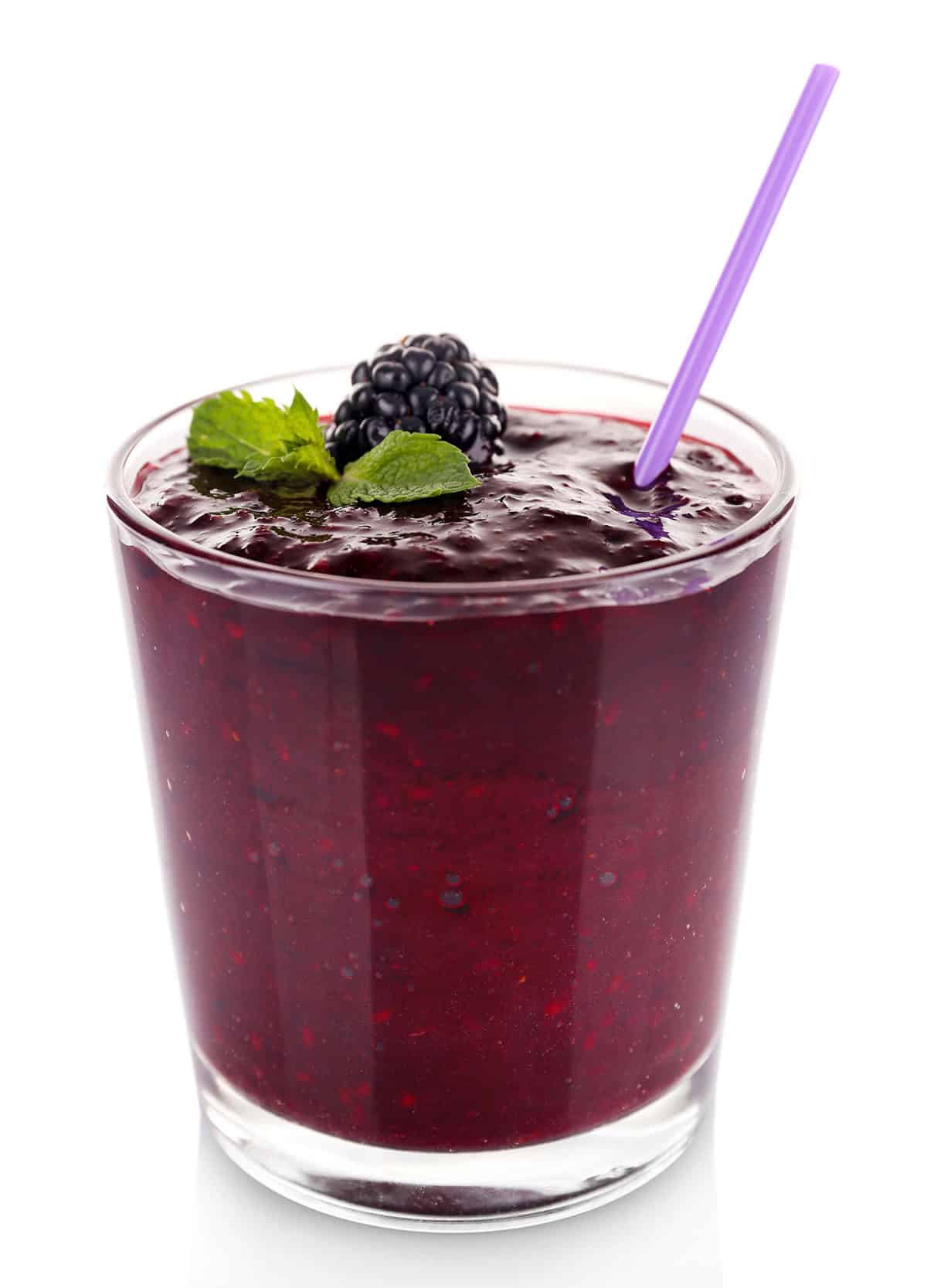 Blackberry Gin Fizz