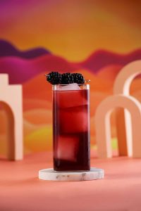 Blackberry Whiskey Sour