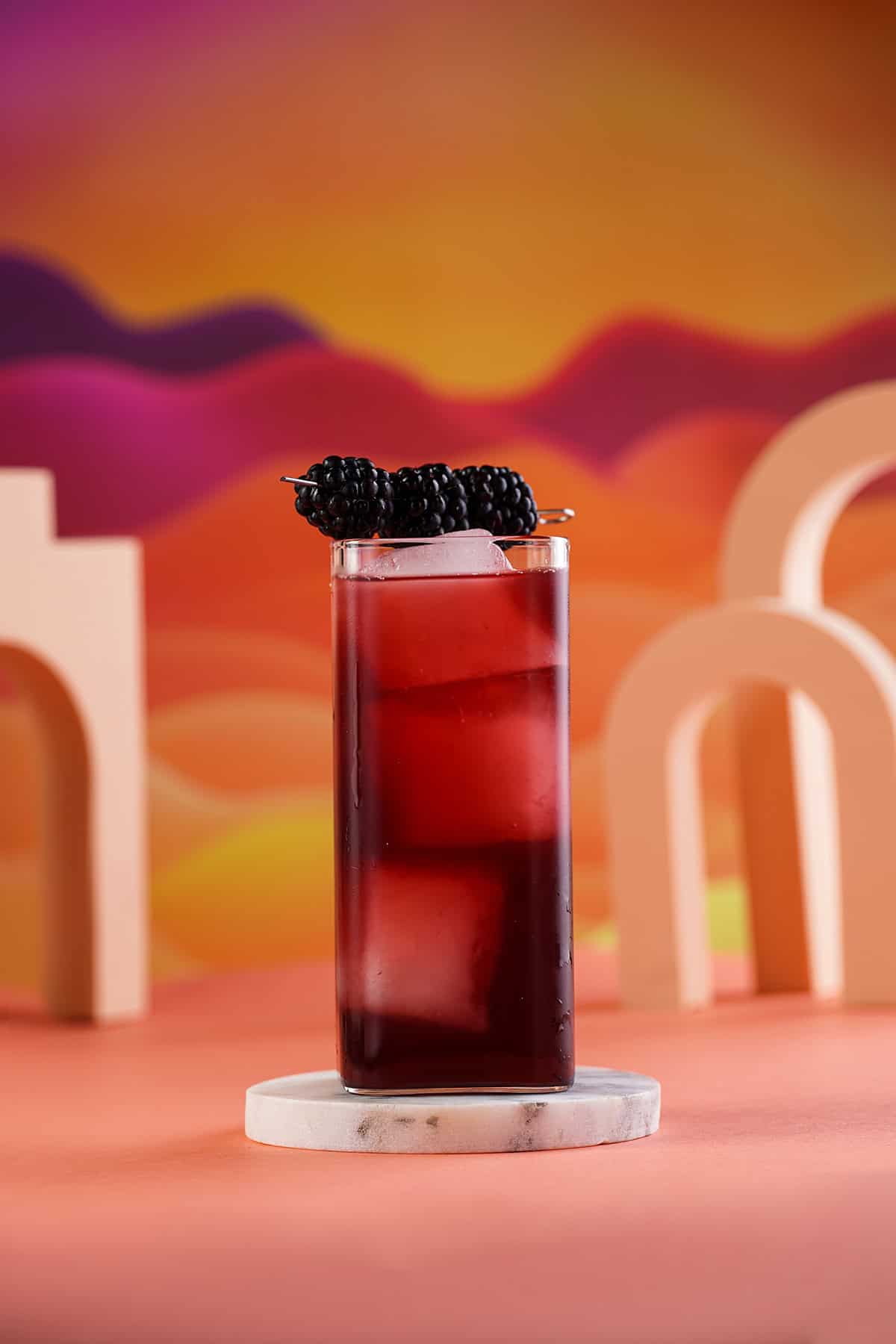 Blackberry Whiskey Sour