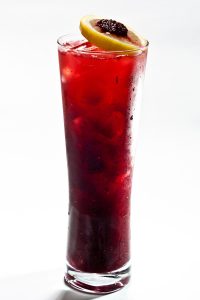 Blueberry Collins