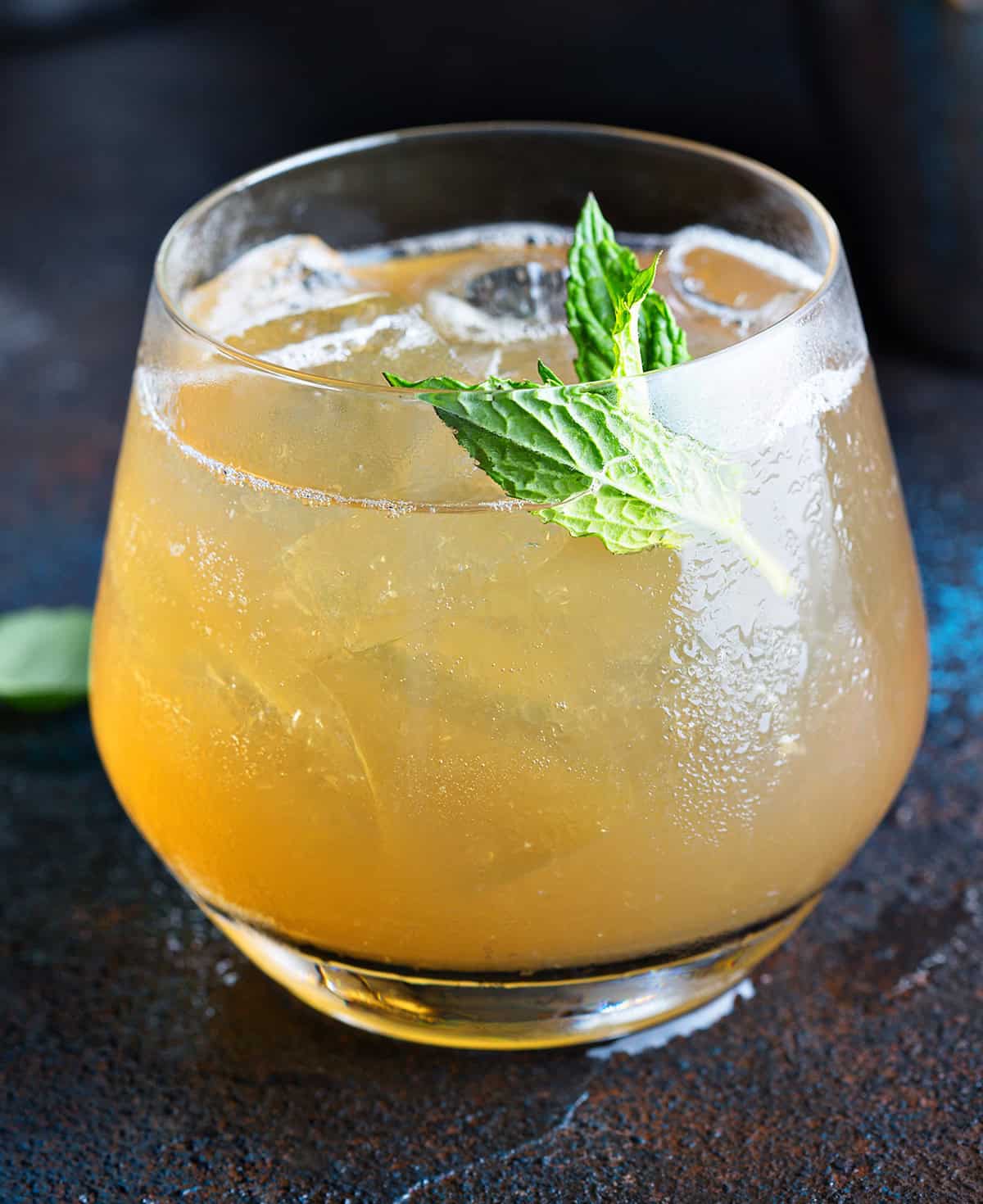 Bourbon Apple Cider Smash