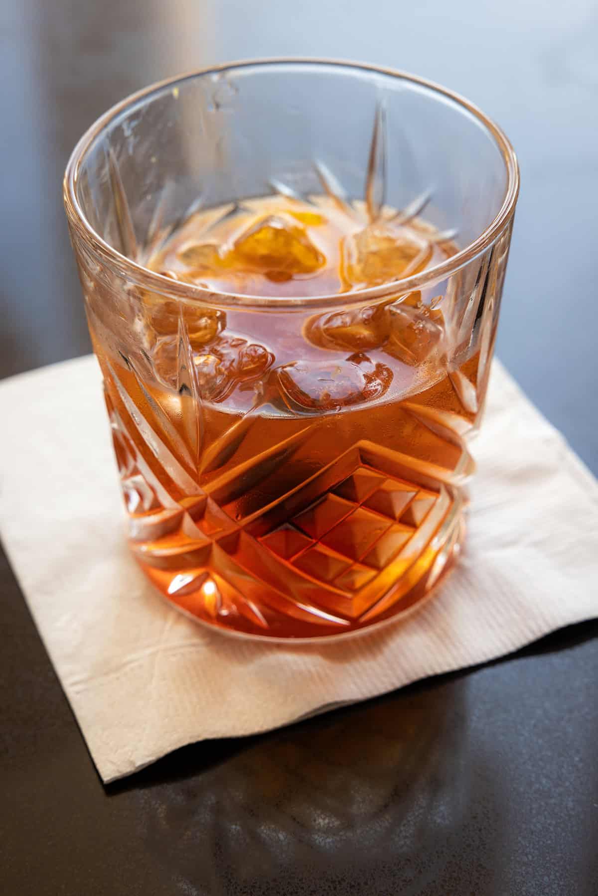 Brown Sugar Bourbon Manhattan