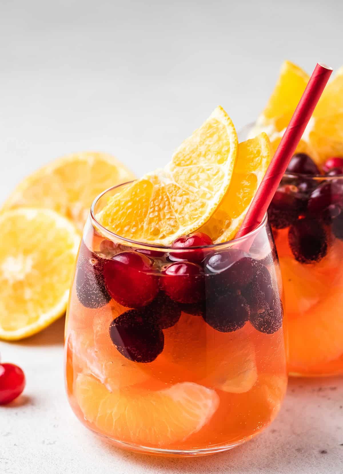 Cranberry Orange Mocktail