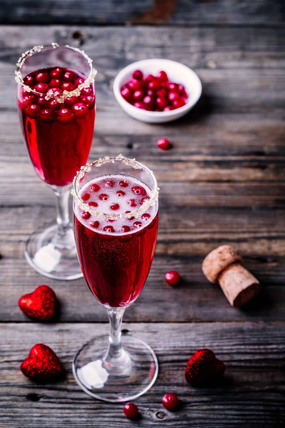 Cranberry Prosecco Punch