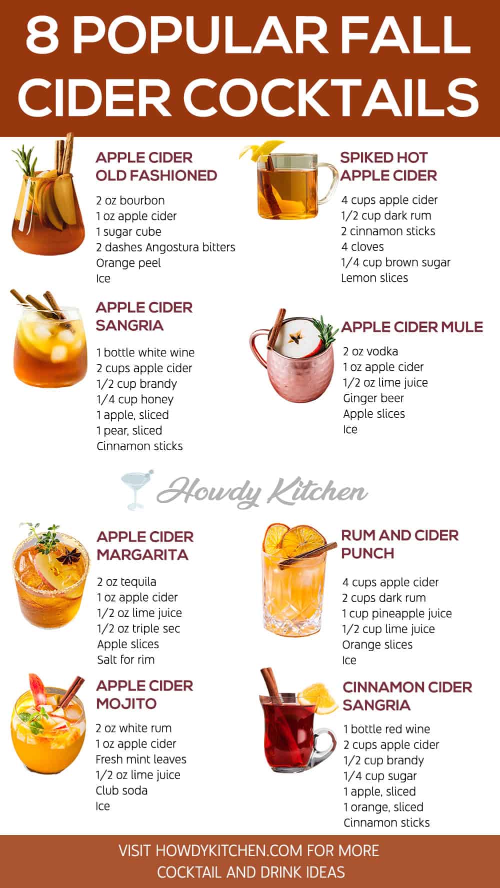 Fall Cider Cocktails