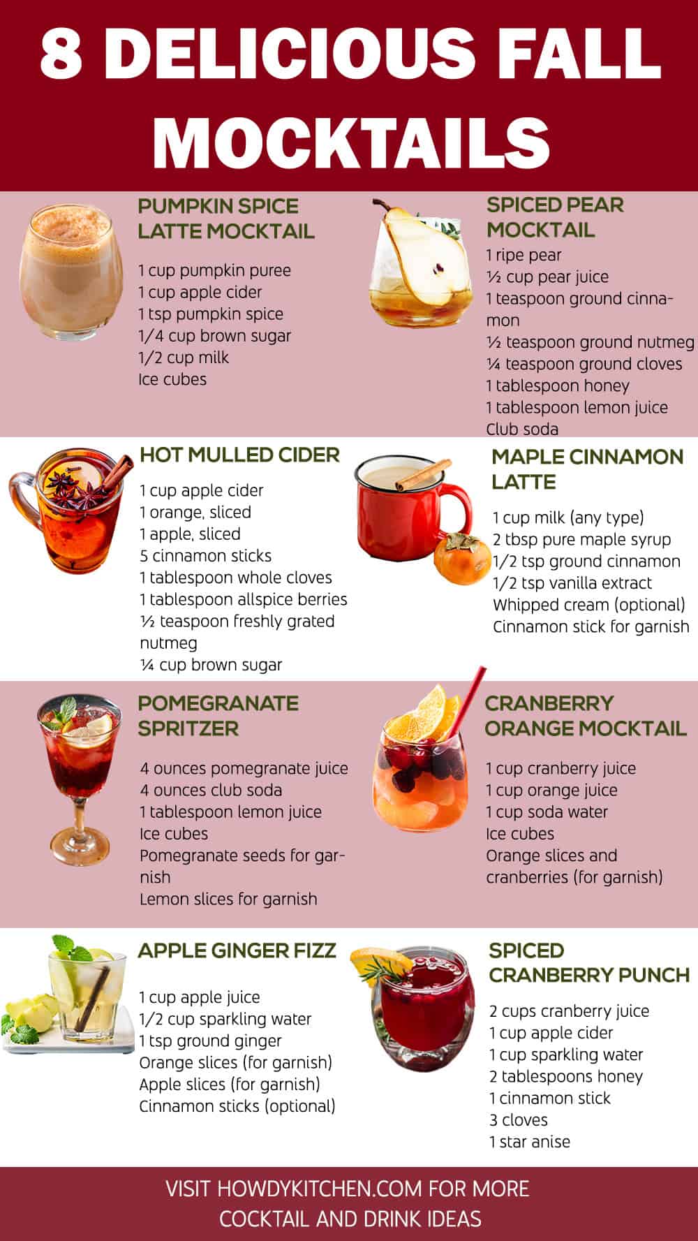 Fall Mocktails