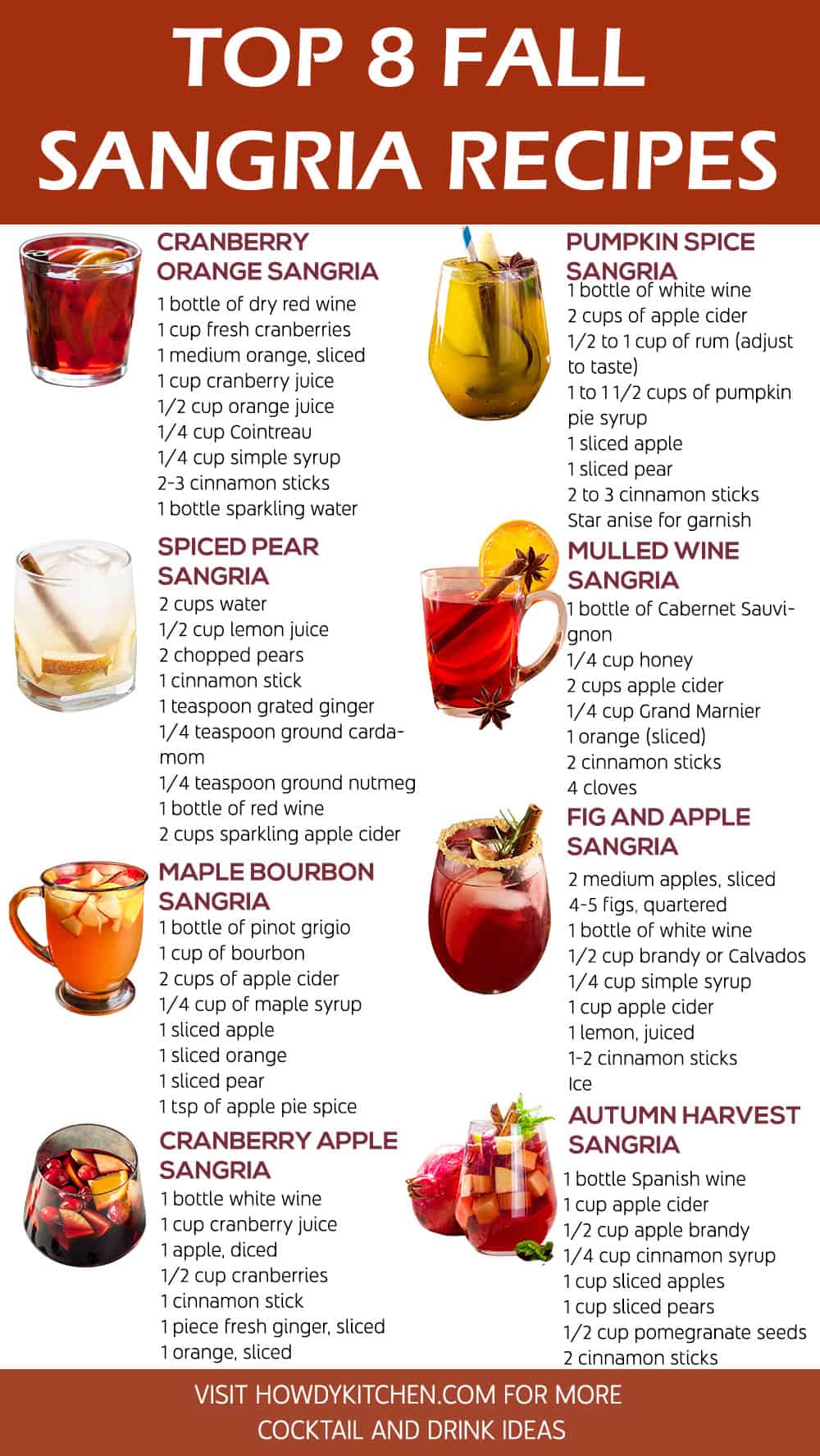 Fall Sangria Recipes