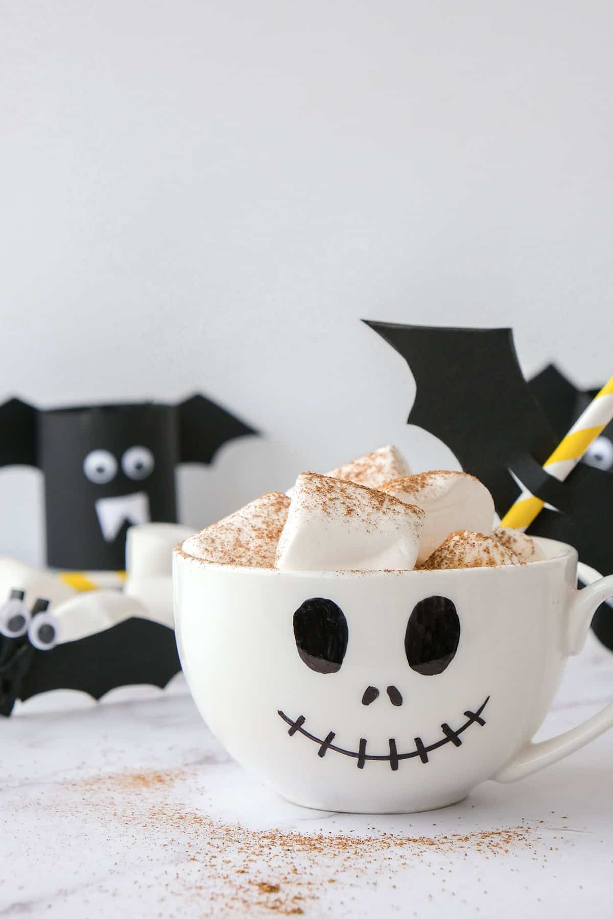 Ghostly White Hot Chocolate