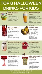 12 Fun & Spooky Halloween Drinks For Kids - HowdyKitchen