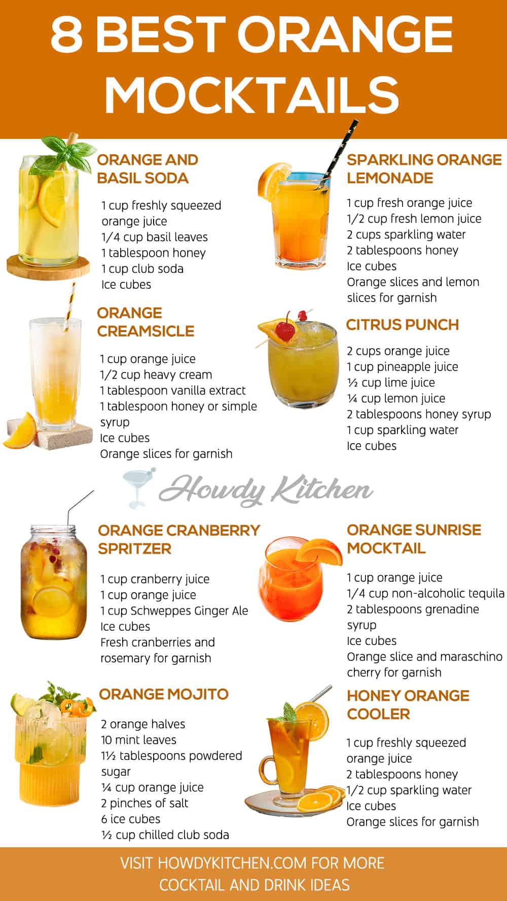 Orange Mocktails