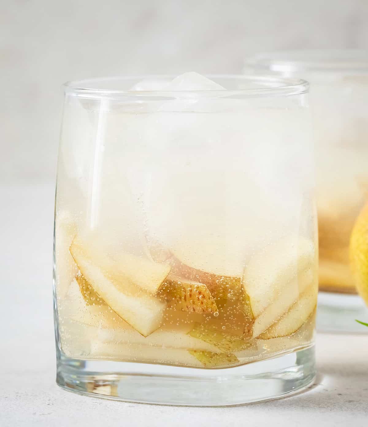 Pear And Ginger Wine Cocktail