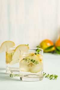 Pear And Thyme Fizz