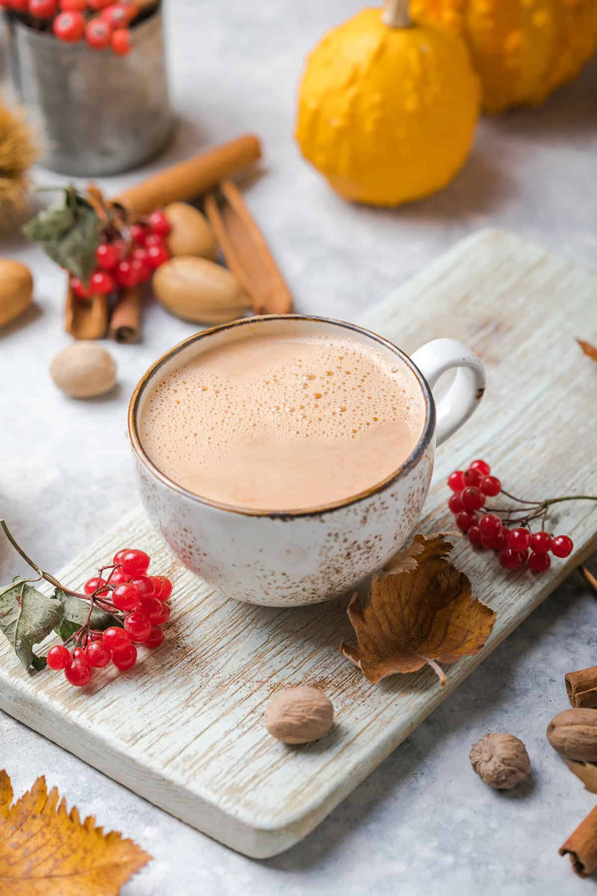 Pumpkin Spice Latte Mocktail